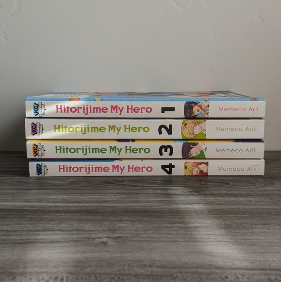 Hitorijime My Hero Vol 1-4 English Manga - Picture 2 of 6